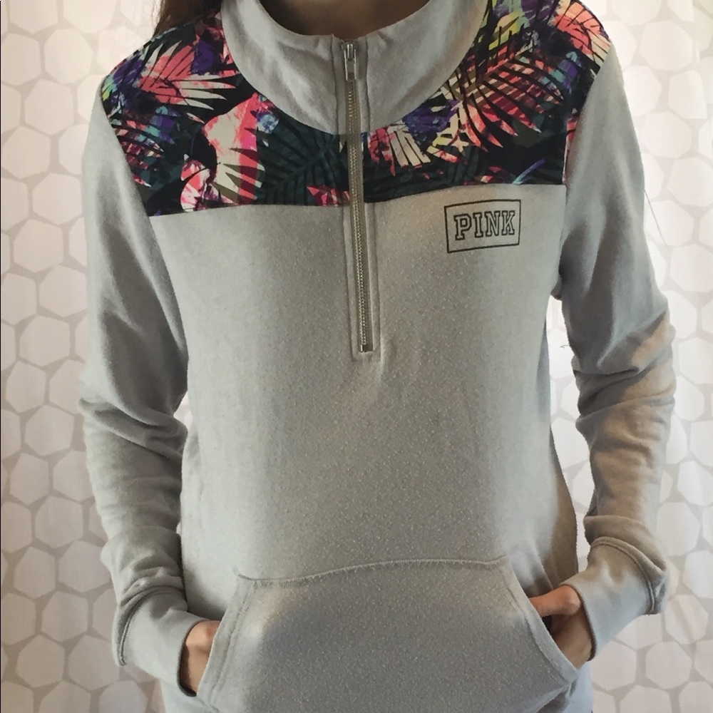 Victoria’s Secret Pink 1/4 Zip Sweatshirt